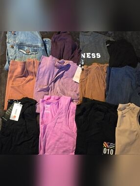 Lot/Bundle of 12 Womens/Misses Tops (L-XL)